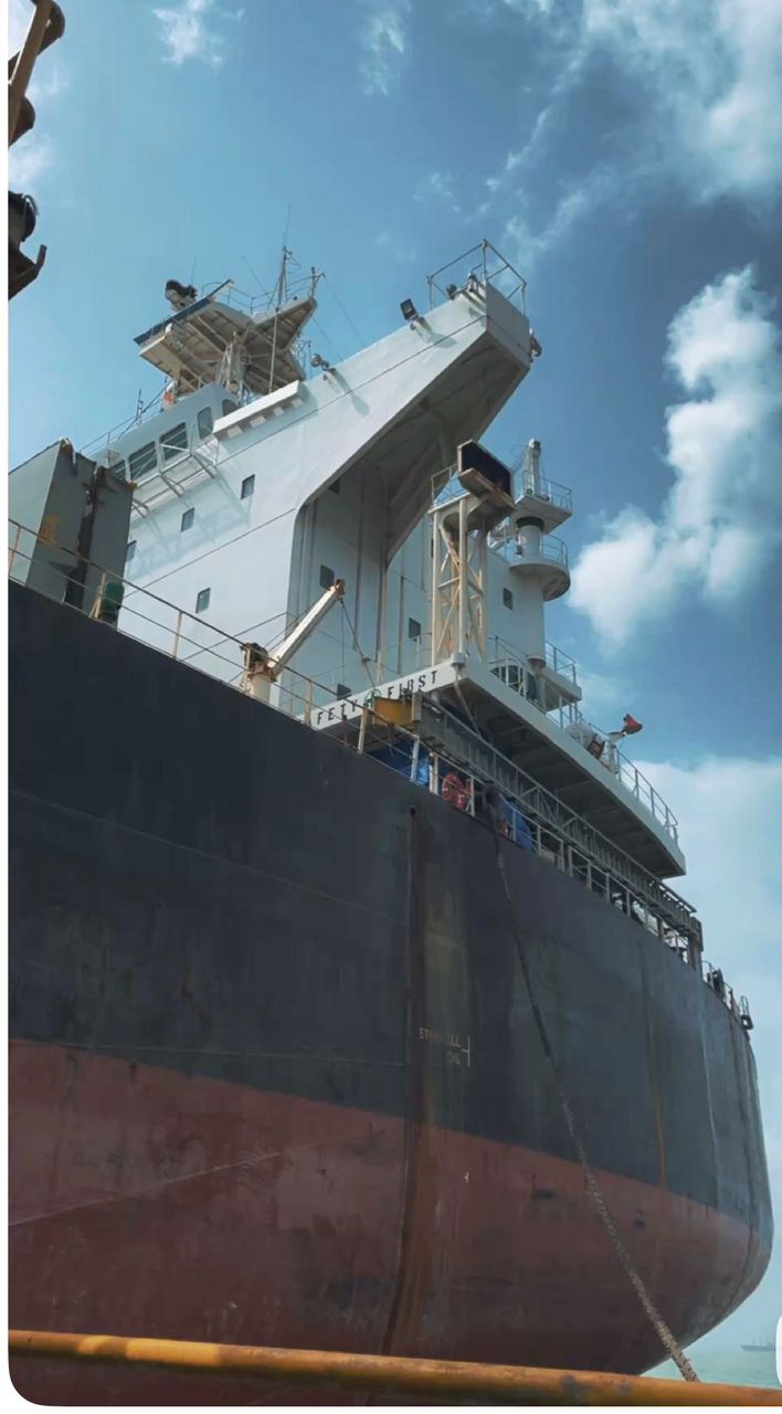 Navire Jujube Mining au port